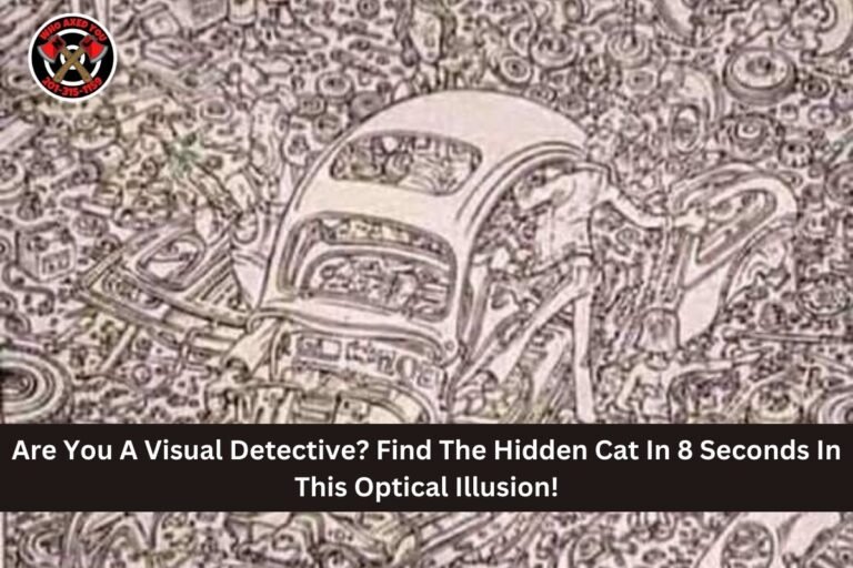 Are You A Visual Detective? Find The Hidden Cat In 8 Seconds In This Optical Illusion!