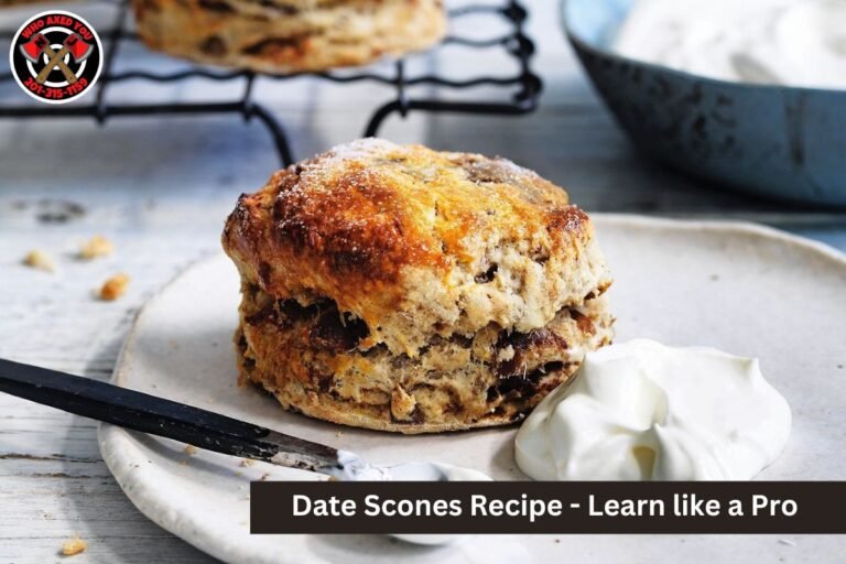 Date Scones Recipe - Learn like a Pro