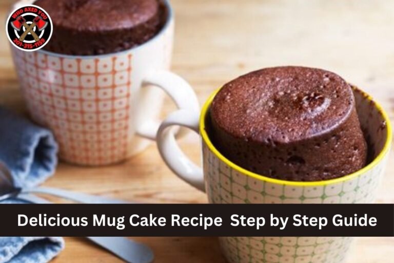 Delicious Mug Cake Recipe Step by Step Guide