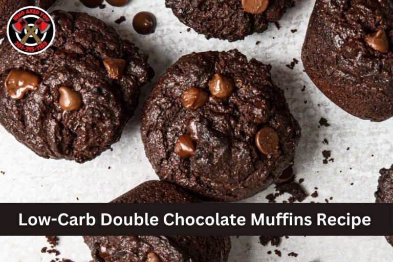 Low-Carb Double Chocolate Muffins Recipe