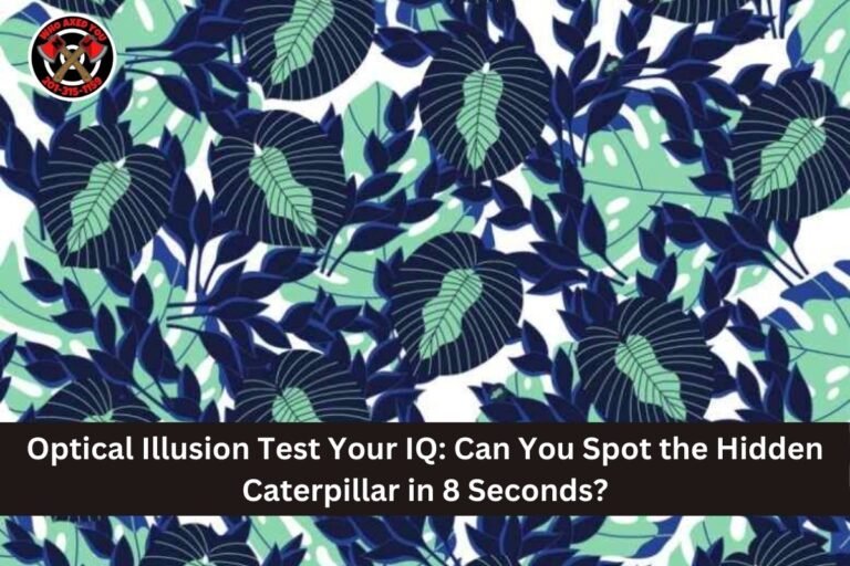 Optical Illusion Test Your IQ: Can You Spot the Hidden Caterpillar in 8 Seconds?