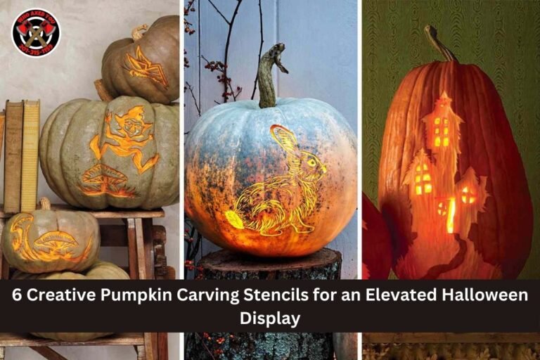 6 Creative Pumpkin Carving Stencils for an Elevated Halloween Display