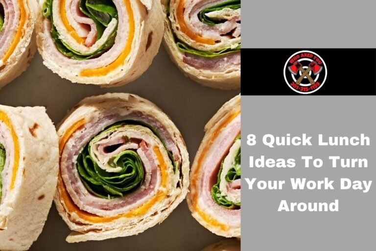 8 Quick Lunch Ideas To Turn Your Work Day Around