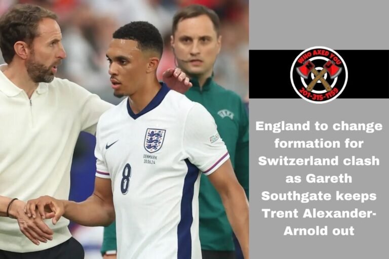 England to change formation for Switzerland clash as Gareth Southgate keeps Trent Alexander-Arnold out